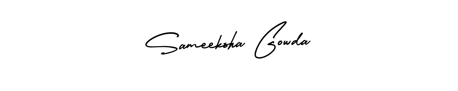 Here are the top 10 professional signature styles for the name Sameeksha Gowda. These are the best autograph styles you can use for your name. Sameeksha Gowda signature style 3 images and pictures png