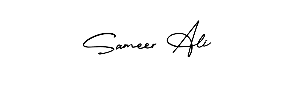 Make a beautiful signature design for name Sameer Ali. Use this online signature maker to create a handwritten signature for free. Sameer Ali signature style 3 images and pictures png