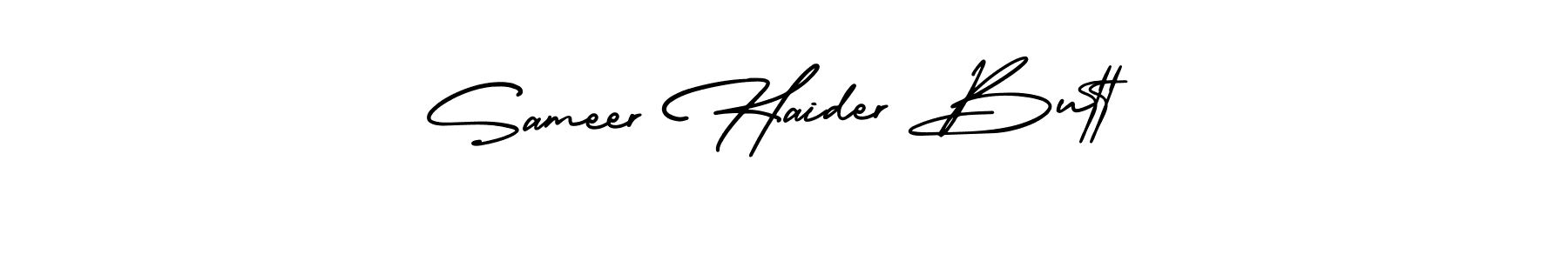 See photos of Sameer Haider Butt official signature by Spectra . Check more albums & portfolios. Read reviews & check more about AmerikaSignatureDemo-Regular font. Sameer Haider Butt signature style 3 images and pictures png