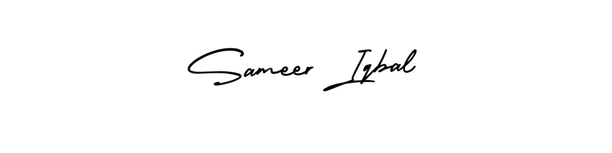 Also You can easily find your signature by using the search form. We will create Sameer Iqbal name handwritten signature images for you free of cost using AmerikaSignatureDemo-Regular sign style. Sameer Iqbal signature style 3 images and pictures png