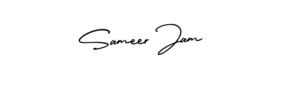 Make a beautiful signature design for name Sameer Jam. Use this online signature maker to create a handwritten signature for free. Sameer Jam signature style 3 images and pictures png