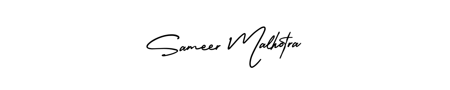 Make a beautiful signature design for name Sameer Malhotra. Use this online signature maker to create a handwritten signature for free. Sameer Malhotra signature style 3 images and pictures png