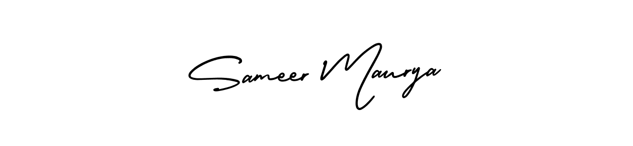 You can use this online signature creator to create a handwritten signature for the name Sameer Maurya. This is the best online autograph maker. Sameer Maurya signature style 3 images and pictures png