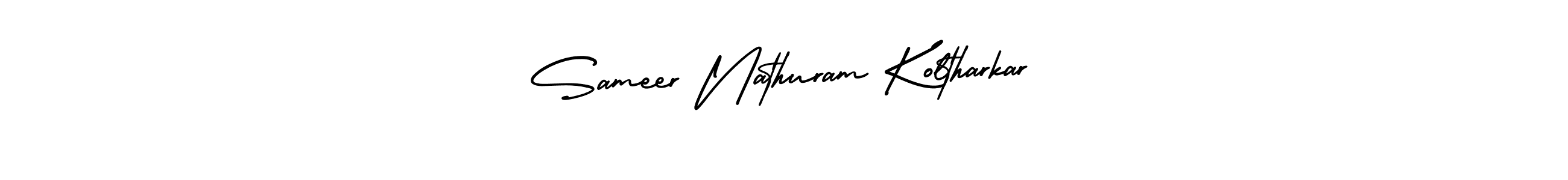 if you are searching for the best signature style for your name Sameer Nathuram Koltharkar. so please give up your signature search. here we have designed multiple signature styles  using AmerikaSignatureDemo-Regular. Sameer Nathuram Koltharkar signature style 3 images and pictures png
