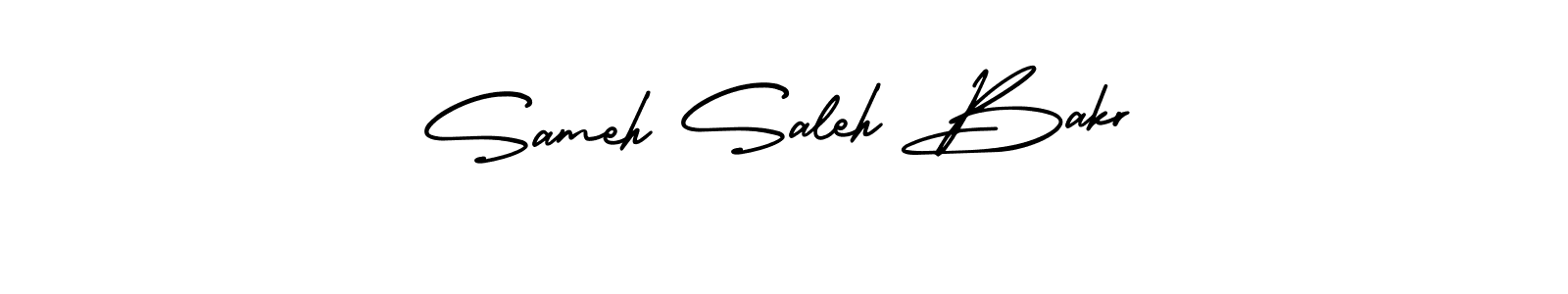 Best and Professional Signature Style for Sameh Saleh Bakr. AmerikaSignatureDemo-Regular Best Signature Style Collection. Sameh Saleh Bakr signature style 3 images and pictures png