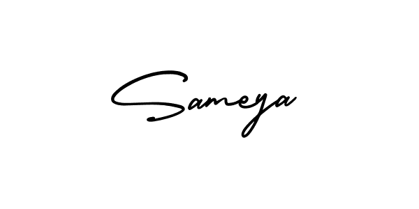 Also You can easily find your signature by using the search form. We will create Sameya name handwritten signature images for you free of cost using AmerikaSignatureDemo-Regular sign style. Sameya signature style 3 images and pictures png