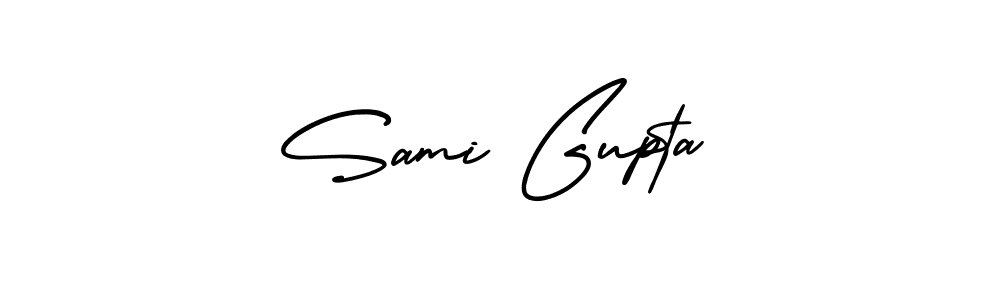 Once you've used our free online signature maker to create your best signature AmerikaSignatureDemo-Regular style, it's time to enjoy all of the benefits that Sami Gupta name signing documents. Sami Gupta signature style 3 images and pictures png