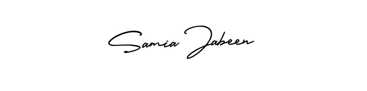 You can use this online signature creator to create a handwritten signature for the name Samia Jabeen. This is the best online autograph maker. Samia Jabeen signature style 3 images and pictures png
