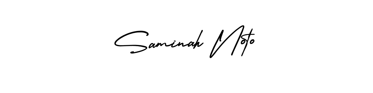 Here are the top 10 professional signature styles for the name Saminah Noto. These are the best autograph styles you can use for your name. Saminah Noto signature style 3 images and pictures png