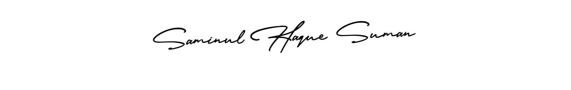 How to Draw Saminul Haque Suman signature style? AmerikaSignatureDemo-Regular is a latest design signature styles for name Saminul Haque Suman. Saminul Haque Suman signature style 3 images and pictures png