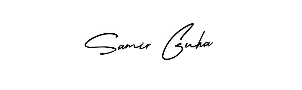 Make a beautiful signature design for name Samir Guha. Use this online signature maker to create a handwritten signature for free. Samir Guha signature style 3 images and pictures png