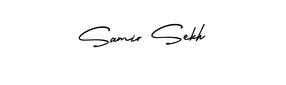 Check out images of Autograph of Samir Sekh name. Actor Samir Sekh Signature Style. AmerikaSignatureDemo-Regular is a professional sign style online. Samir Sekh signature style 3 images and pictures png