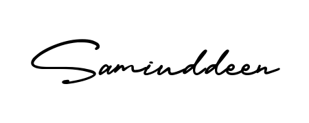 Personalize your online presence with Samiuddeen signature rendered in elegant AmerikaSignatureDemo-Regular font. Great for website footers and blogs. Samiuddeen signature style 3 images and pictures png