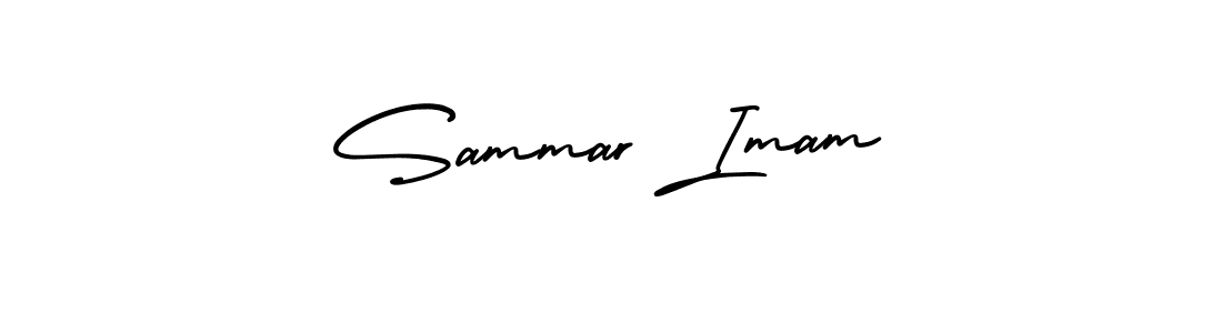It looks lik you need a new signature style for name Sammar Imam. Design unique handwritten (AmerikaSignatureDemo-Regular) signature with our free signature maker in just a few clicks. Sammar Imam signature style 3 images and pictures png