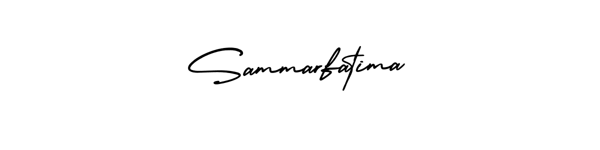 Also we have Sammarfatima name is the best signature style. Create professional handwritten signature collection using AmerikaSignatureDemo-Regular autograph style. Sammarfatima signature style 3 images and pictures png