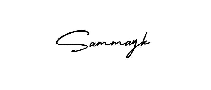 Make a beautiful signature design for name Sammayk. With this signature (AmerikaSignatureDemo-Regular) style, you can create a handwritten signature for free. Sammayk signature style 3 images and pictures png