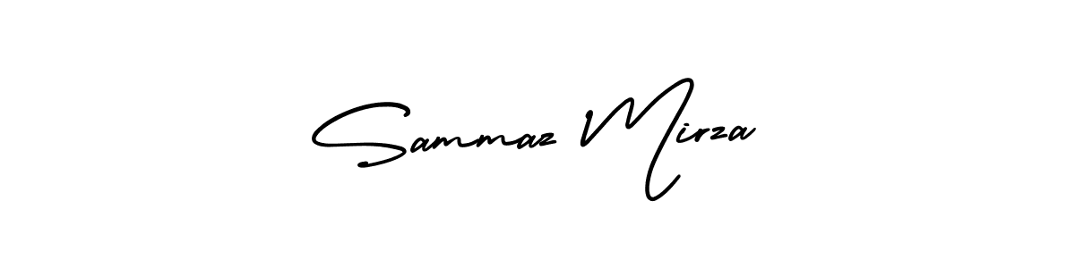 Create a beautiful signature design for name Sammaz Mirza. With this signature (AmerikaSignatureDemo-Regular) fonts, you can make a handwritten signature for free. Sammaz Mirza signature style 3 images and pictures png