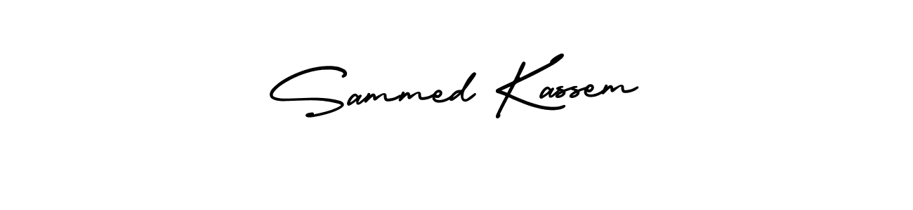Also we have Sammed Kassem name is the best signature style. Create professional handwritten signature collection using AmerikaSignatureDemo-Regular autograph style. Sammed Kassem signature style 3 images and pictures png