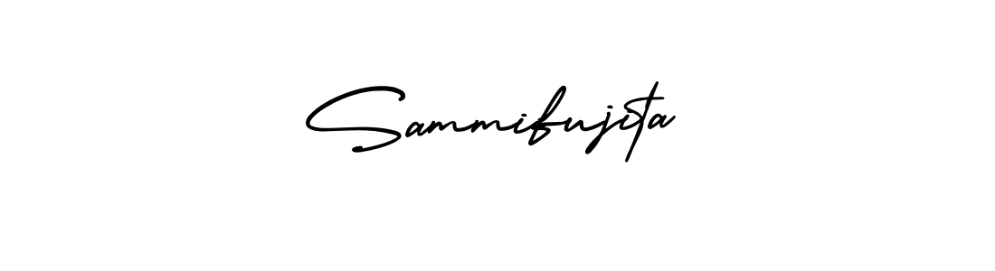 Make a short Sammifujita signature style. Manage your documents anywhere anytime using AmerikaSignatureDemo-Regular. Create and add eSignatures, submit forms, share and send files easily. Sammifujita signature style 3 images and pictures png