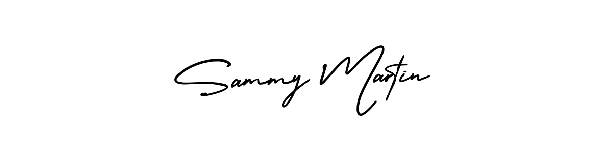 Use a signature maker to create a handwritten signature online. With this signature software, you can design (AmerikaSignatureDemo-Regular) your own signature for name Sammy Martin. Sammy Martin signature style 3 images and pictures png