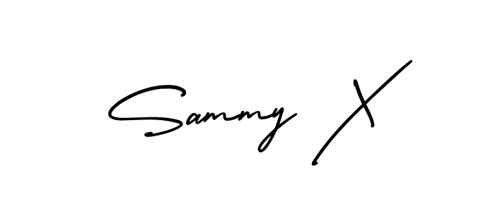 How to Draw Sammy X signature style? AmerikaSignatureDemo-Regular is a latest design signature styles for name Sammy X. Sammy X signature style 3 images and pictures png