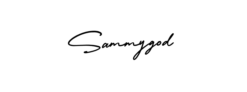 if you are searching for the best signature style for your name Sammygod. so please give up your signature search. here we have designed multiple signature styles  using AmerikaSignatureDemo-Regular. Sammygod signature style 3 images and pictures png