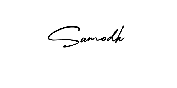 Similarly AmerikaSignatureDemo-Regular is the best handwritten signature design. Signature creator online .You can use it as an online autograph creator for name Samodh. Samodh signature style 3 images and pictures png