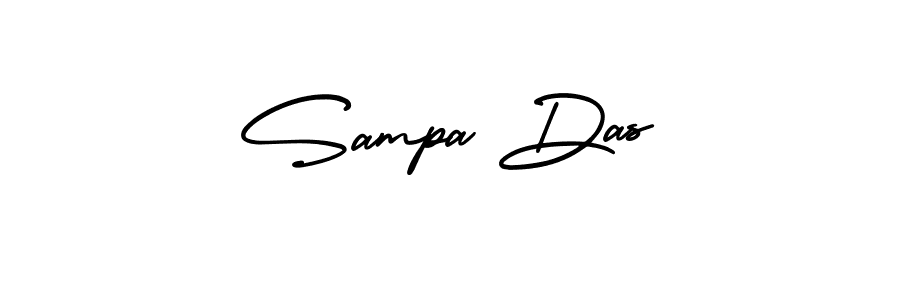 Also You can easily find your signature by using the search form. We will create Sampa Das name handwritten signature images for you free of cost using AmerikaSignatureDemo-Regular sign style. Sampa Das signature style 3 images and pictures png