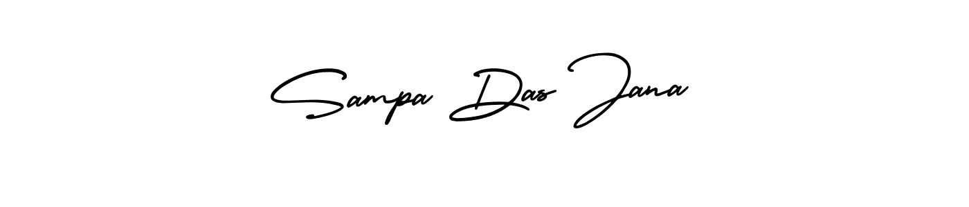 Similarly AmerikaSignatureDemo-Regular is the best handwritten signature design. Signature creator online .You can use it as an online autograph creator for name Sampa Das Jana. Sampa Das Jana signature style 3 images and pictures png