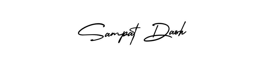 It looks lik you need a new signature style for name Sampat Dash. Design unique handwritten (AmerikaSignatureDemo-Regular) signature with our free signature maker in just a few clicks. Sampat Dash signature style 3 images and pictures png