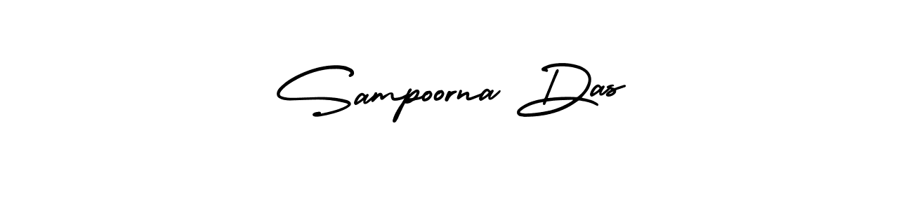 How to Draw Sampoorna Das signature style? AmerikaSignatureDemo-Regular is a latest design signature styles for name Sampoorna Das. Sampoorna Das signature style 3 images and pictures png