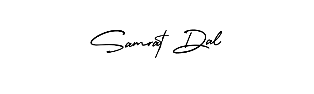 You can use this online signature creator to create a handwritten signature for the name Samrat Dal. This is the best online autograph maker. Samrat Dal signature style 3 images and pictures png