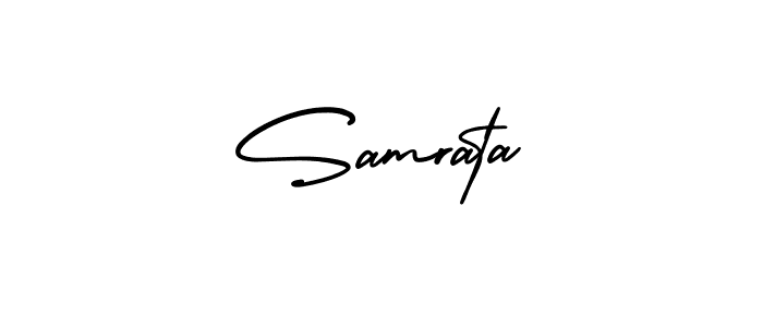 Check out images of Autograph of Samrata name. Actor Samrata Signature Style. AmerikaSignatureDemo-Regular is a professional sign style online. Samrata signature style 3 images and pictures png