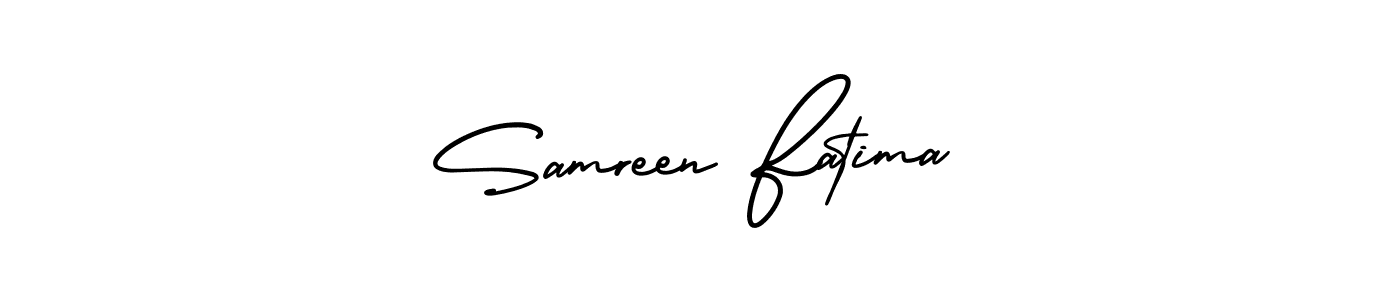 Here are the top 10 professional signature styles for the name Samreen Fatima. These are the best autograph styles you can use for your name. Samreen Fatima signature style 3 images and pictures png