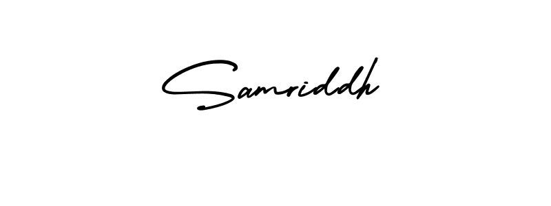 Make a short Samriddh signature style. Manage your documents anywhere anytime using AmerikaSignatureDemo-Regular. Create and add eSignatures, submit forms, share and send files easily. Samriddh signature style 3 images and pictures png