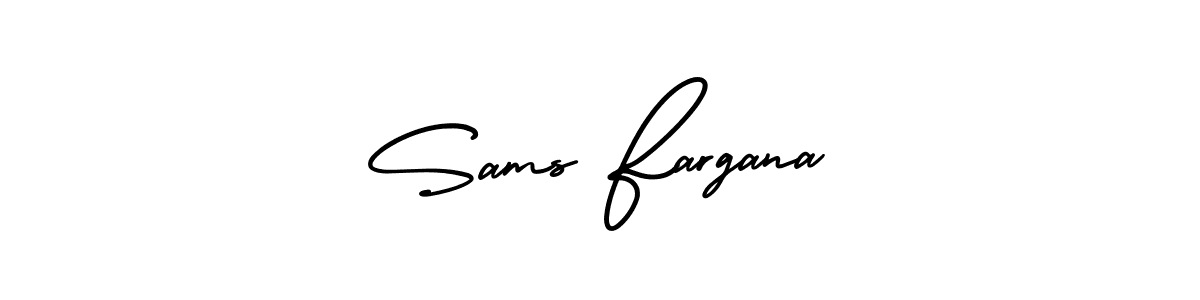 This is the best signature style for the Sams Fargana name. Also you like these signature font (AmerikaSignatureDemo-Regular). Mix name signature. Sams Fargana signature style 3 images and pictures png