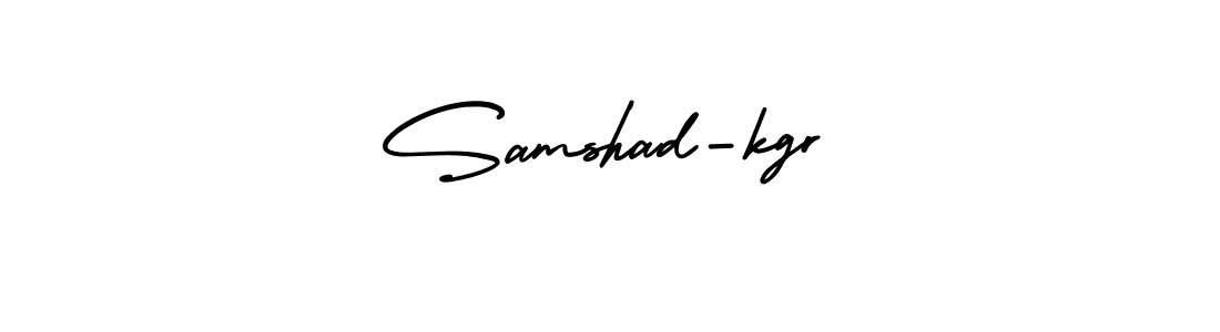 Check out images of Autograph of Samshad-kgr name. Actor Samshad-kgr Signature Style. AmerikaSignatureDemo-Regular is a professional sign style online. Samshad-kgr signature style 3 images and pictures png