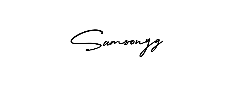 Check out images of Autograph of Samsonyg name. Actor Samsonyg Signature Style. AmerikaSignatureDemo-Regular is a professional sign style online. Samsonyg signature style 3 images and pictures png