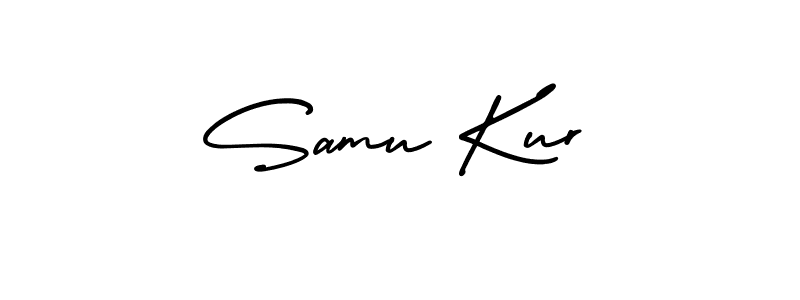 AmerikaSignatureDemo-Regular is a professional signature style that is perfect for those who want to add a touch of class to their signature. It is also a great choice for those who want to make their signature more unique. Get Samu Kur name to fancy signature for free. Samu Kur signature style 3 images and pictures png