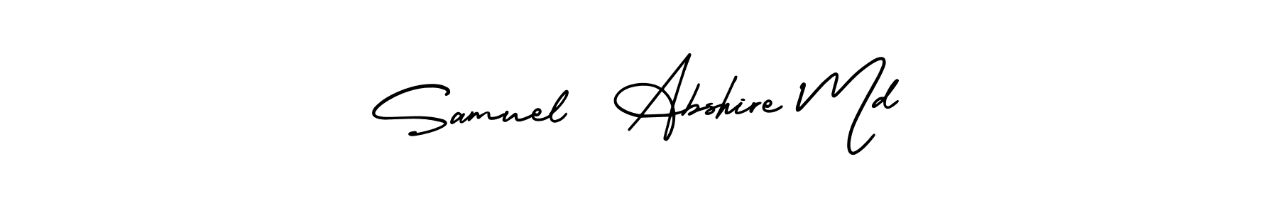 Samuel  Abshire Md stylish signature style. Best Handwritten Sign (AmerikaSignatureDemo-Regular) for my name. Handwritten Signature Collection Ideas for my name Samuel  Abshire Md. Samuel  Abshire Md signature style 3 images and pictures png