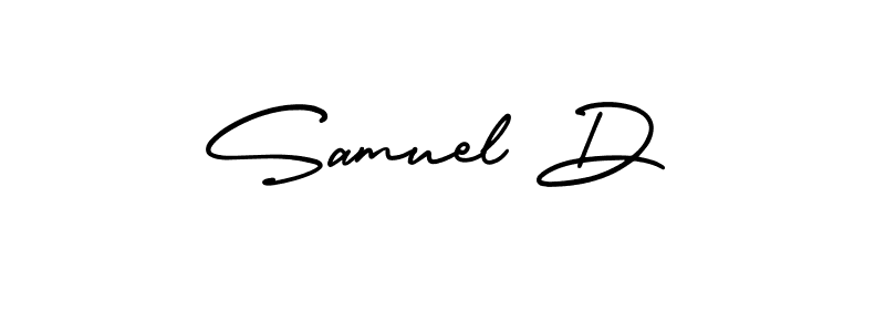 Once you've used our free online signature maker to create your best signature AmerikaSignatureDemo-Regular style, it's time to enjoy all of the benefits that Samuel D name signing documents. Samuel D signature style 3 images and pictures png