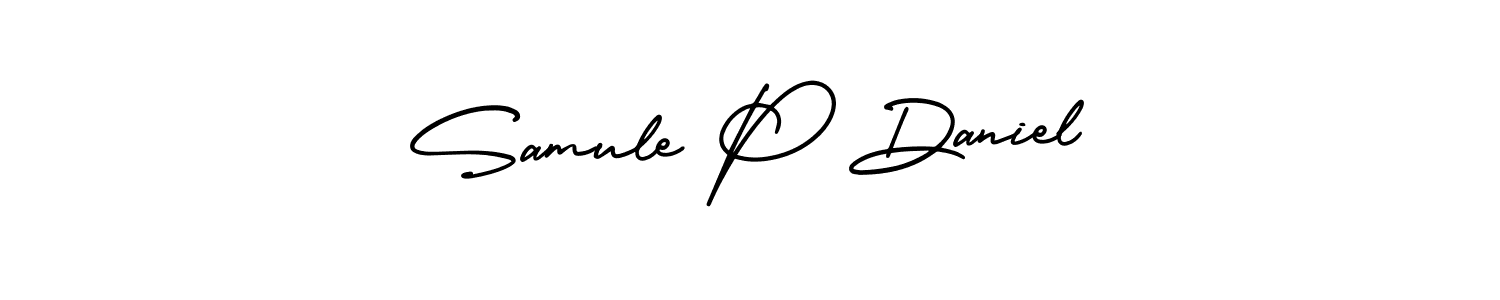 Once you've used our free online signature maker to create your best signature AmerikaSignatureDemo-Regular style, it's time to enjoy all of the benefits that Samule P Daniel name signing documents. Samule P Daniel signature style 3 images and pictures png