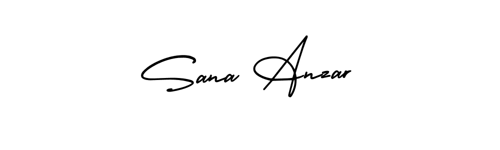 AmerikaSignatureDemo-Regular is a professional signature style that is perfect for those who want to add a touch of class to their signature. It is also a great choice for those who want to make their signature more unique. Get Sana Anzar name to fancy signature for free. Sana Anzar signature style 3 images and pictures png