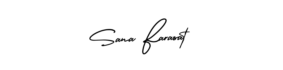 You can use this online signature creator to create a handwritten signature for the name Sana Farasat. This is the best online autograph maker. Sana Farasat signature style 3 images and pictures png