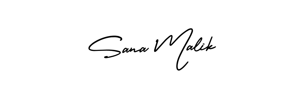 Make a short Sana Malik signature style. Manage your documents anywhere anytime using AmerikaSignatureDemo-Regular. Create and add eSignatures, submit forms, share and send files easily. Sana Malik signature style 3 images and pictures png