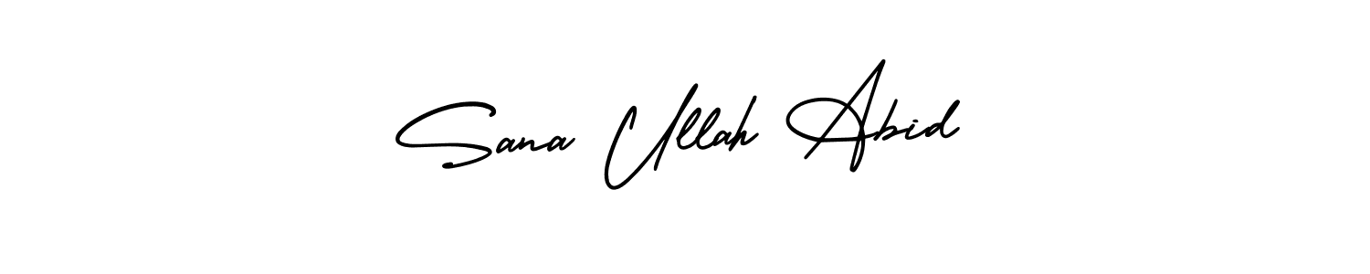 Once you've used our free online signature maker to create your best signature AmerikaSignatureDemo-Regular style, it's time to enjoy all of the benefits that Sana Ullah Abid name signing documents. Sana Ullah Abid signature style 3 images and pictures png