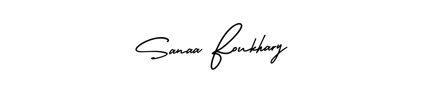 AmerikaSignatureDemo-Regular is a professional signature style that is perfect for those who want to add a touch of class to their signature. It is also a great choice for those who want to make their signature more unique. Get Sanaa Foukhary name to fancy signature for free. Sanaa Foukhary signature style 3 images and pictures png