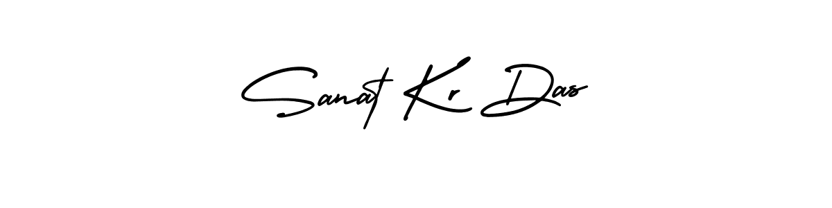 Use a signature maker to create a handwritten signature online. With this signature software, you can design (AmerikaSignatureDemo-Regular) your own signature for name Sanat Kr Das. Sanat Kr Das signature style 3 images and pictures png