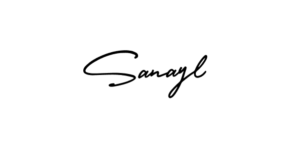 Also You can easily find your signature by using the search form. We will create Sanayl name handwritten signature images for you free of cost using AmerikaSignatureDemo-Regular sign style. Sanayl signature style 3 images and pictures png