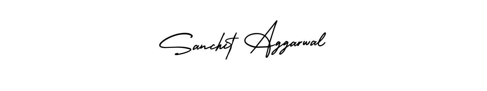 Also You can easily find your signature by using the search form. We will create Sanchit Aggarwal name handwritten signature images for you free of cost using AmerikaSignatureDemo-Regular sign style. Sanchit Aggarwal signature style 3 images and pictures png